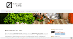 Desktop Screenshot of kochmessertest.net